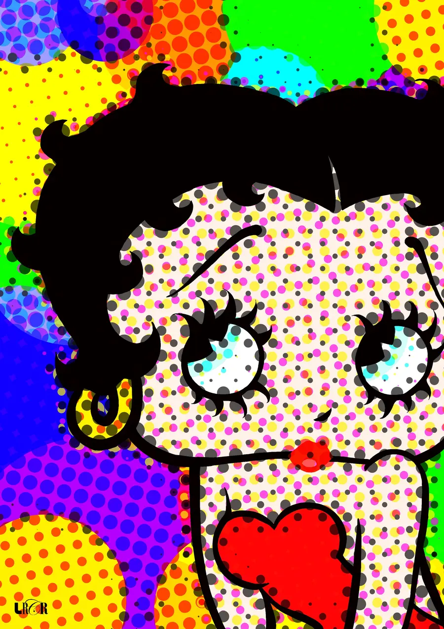 Betty Multicolorido — LRCR-0013 — Arte Digital Studio LRCR