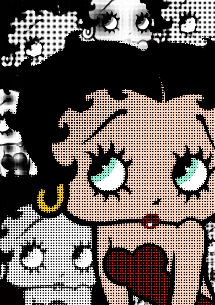 Betty Multicolorido Xadrez — LRCR-0016 — Arte Digital Studio LRCR