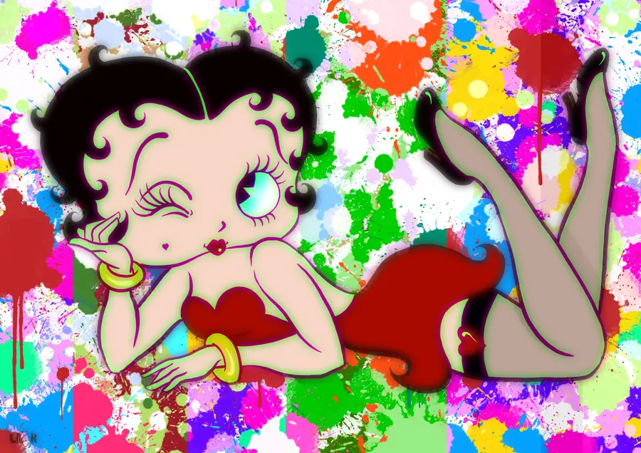 Boop Multicolorido Respingo — LRCR-0018 — Arte Digital Studio LRCR
