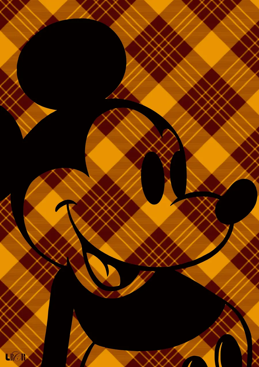Mouse Xadrez Amarelo — LRCR-0030 — Arte Digital Studio LRCR