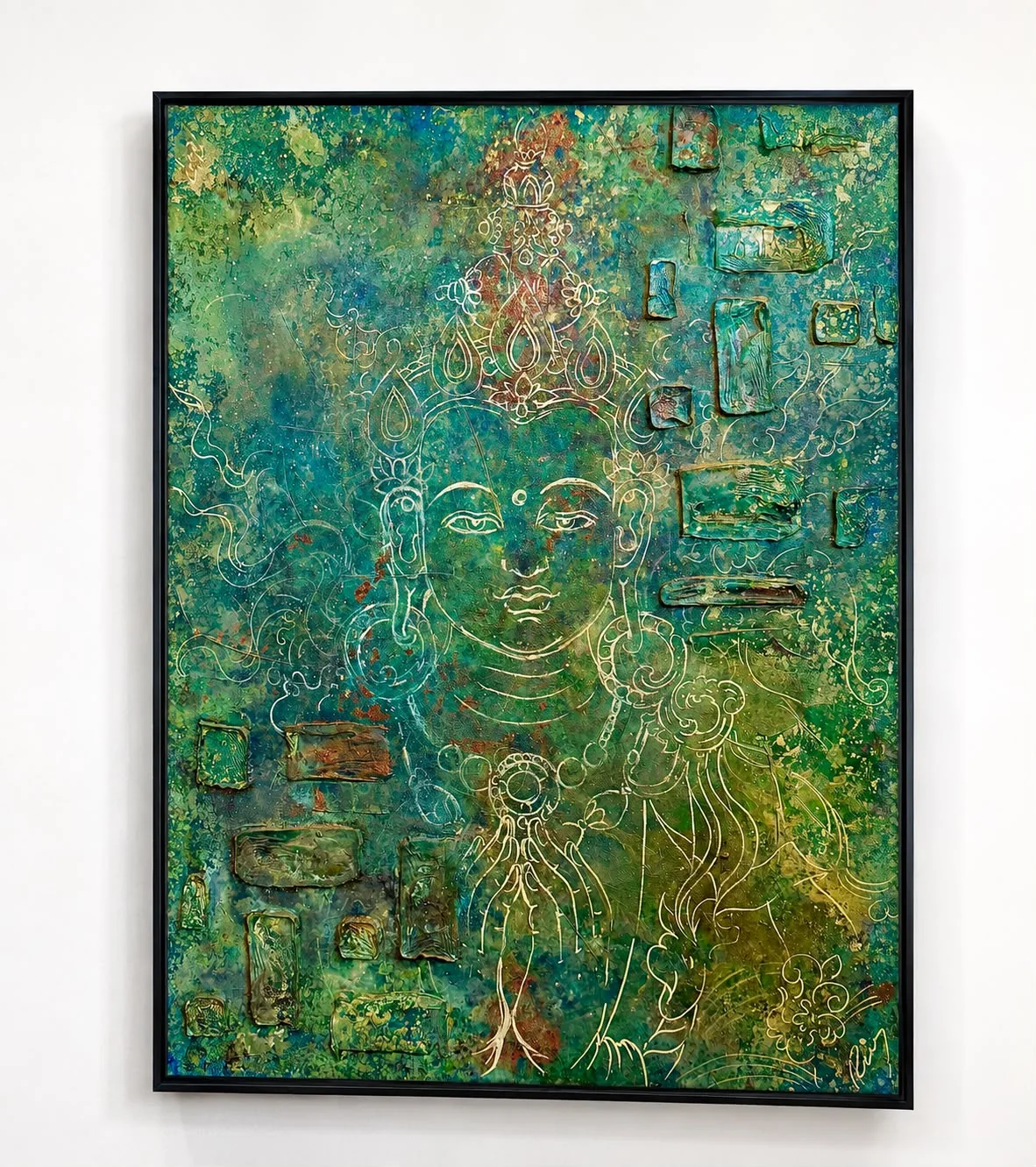 Nirvana — LRCR-0157 — Galeria Pintura Mixed Media Studio LRCR