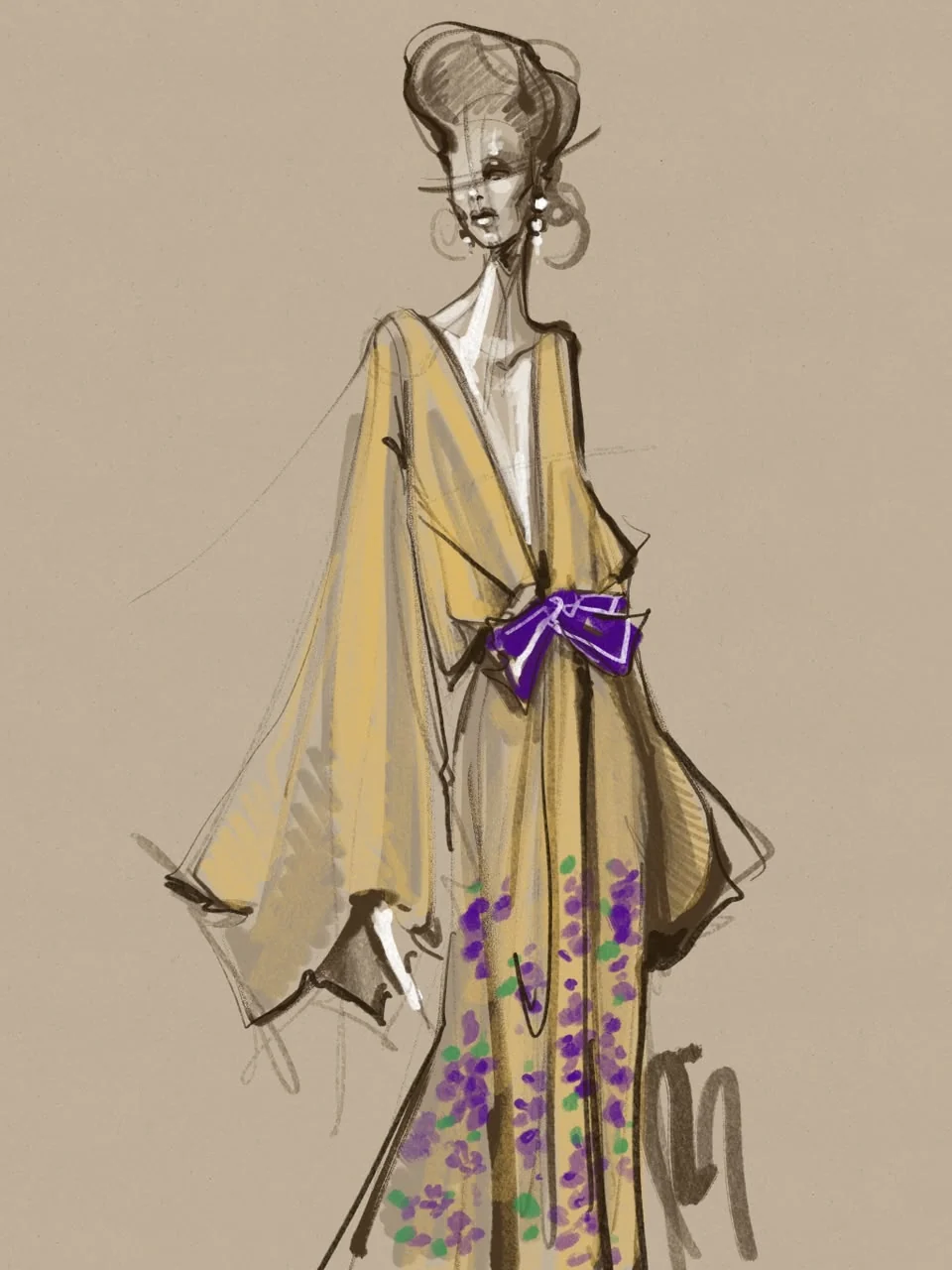 Desenho de moda LRCR-0082 — Studio LRCR