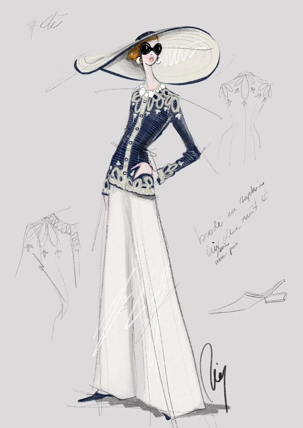 Desenho de moda LRCR-0096 — Studio LRCR
