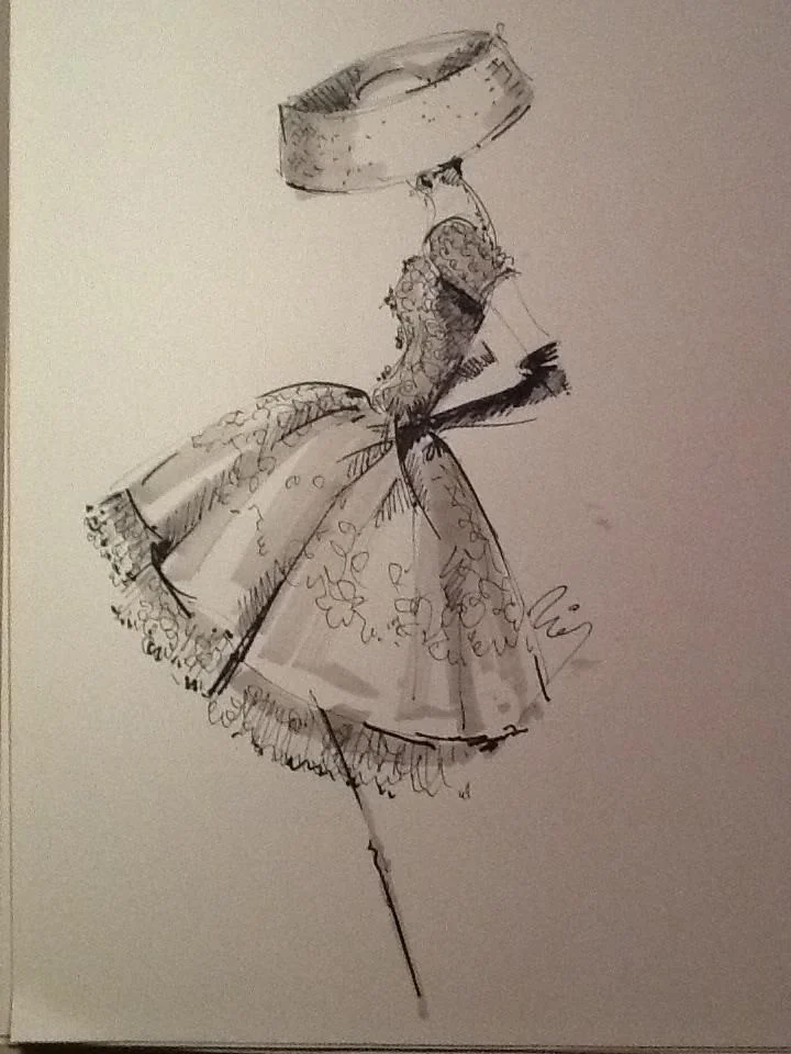 Desenho de moda LRCR-0119 — Studio LRCR